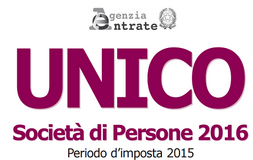 Dichiarazione dei redditi Unico SP 2016: modello, istruzioni e scadenza