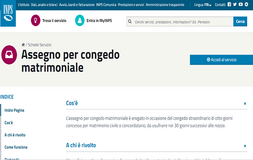 Congedo matrimoniale Inps: come fare domanda