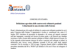 Rottamazione liti fiscali: tutte le regole nella circolare dell'Agenzia delle Entrate