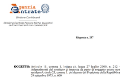 Società estera, dipendente in Italia: chi è il sostituto di imposta?