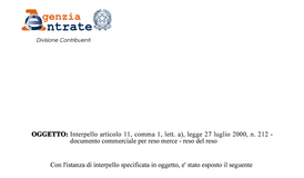 Documento commerciale per reso merce: la procedura in caso di buono spesa