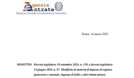 Imposta di registro: tutte le novità 