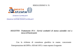Buoni pasto: le regole per la fatturazione