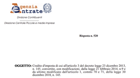 Credito di imposta ricerca e sviluppo, spese di trasferta tra i costi ammissibili?