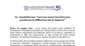 Intelligenza artificiale: occorrono incentivi per le aziende