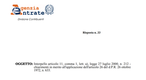 Nota di variazione IVA e infruttuosità delle procedure esecutive