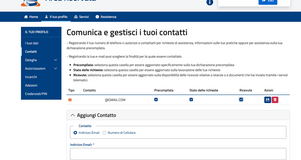 Precompilata: segnalazione email bloccante e come risolverla