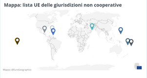 Paradisi fiscali, quattro nuovi Paesi nella black list dell'Unione Europea