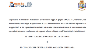 Controlli Agenzia delle Entrate e Guardia di Finanza su evasione internazionale