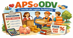 Regime forfettario ODV e APS: le novità per il 2026