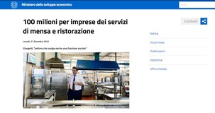Contributo a fondo perduto mense e ristorazione: specifico codice ATECO e riduzione del fatturato tra i requisiti