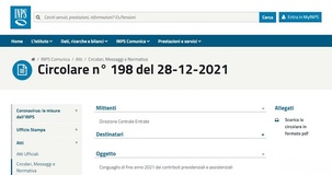 Contributi INPS: le istruzioni per il conguaglio di fine anno 2021