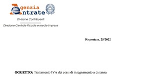 Esenzione IVA formazione: valida anche per i corsi a distanza, se c'è l'accreditamento