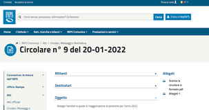 Assegni familiari 2022 e maggiorazione pensioni: dall'INPS i nuovi importi e limiti di reddito