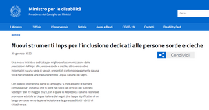 Pensioni, invalidità e SPID: servizi INPS accessibili a sordi e ciechi con video in LIS