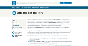 INPS, Green Pass obbligatorio per l'accesso agli uffici dal 1° febbraio 2022