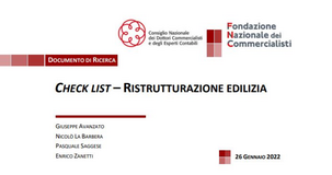 Bonus ristrutturazioni, ecobonus e sismabonus: online le guide con le check list per i commercialisti