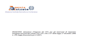 Il comodatario può detrarre le spese di risparmio energetico