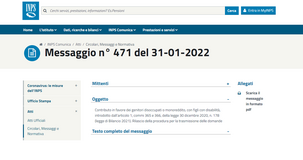 Assegno figli disabili 2022, domanda al via sul portale INPS: le istruzioni 