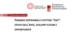 Finanza sostenibile e fattori ESG: le opportunità per la professione