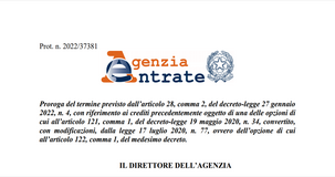 Superbonus e bonus edilizi, corsa per l'ulteriore cessione del credito entro il 17 febbraio 2022