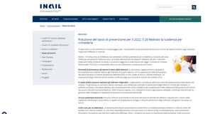 Domanda riduzione tasso prevenzione 2022, INAIL: invio entro la scadenza del 28 febbraio 2022