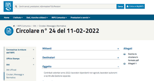 Contributi volontari 2022, dall'INPS le istruzioni per dipendenti e partite IVA