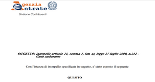 Scheda carburante: come si compila (modulo in pdf)