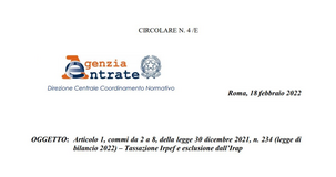 Bonus Renzi, IRPEF, assegno unico e IRAP: i chiarimenti della circolare delle Entrate