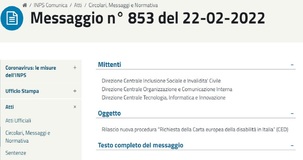Disability Card, dall'INPS le istruzioni per richiedere la Carta europea della disabilità