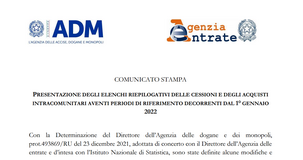 Modelli Intrastat 2022, invio entro la scadenza del 7 marzo per i dati di gennaio: proroga in extremis