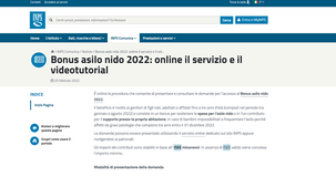 Bonus asilo nido 2022, online il servizio per la domanda: istruzioni INPS per ottenere il pagamento