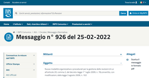 Invalidità civile, nuovo iter per la visita di revisione: dall'INPS le istruzioni
