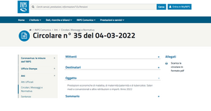 Malattia, maternità e paternità 2022: aggiornati gli importi per il calcolo delle indennità INPS