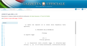 Lo Statuto dei diritti del contribuente, questo sconosciuto...