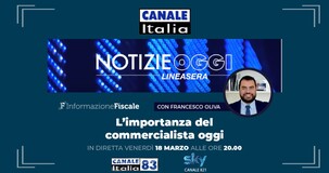 Commercialista, il ruolo e l'importanza della figura nell'approfondimento su Canale Italia