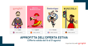 Corsi online di inglese, spagnolo, francese o tedesco per i lettori di Informazione Fiscale