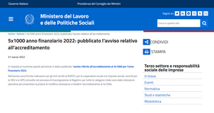 Nuova scadenza per il 5 per mille 2022: accreditamento entro l'11 aprile