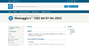 Niente bonus bebè per il 2022, ma nuova chance per le domande dei cittadini extra UE: istruzioni INPS 