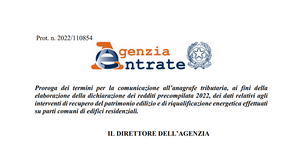 Ristrutturazioni e riqualificazione energetica, nuova proroga per la comunicazione delle spese al 19 aprile 2022