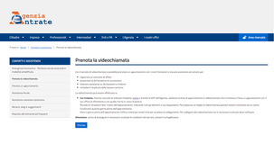 Difficoltà nei contatti con l'Agenzia delle Entrate tramite videochiamata? Presto il potenziamento del servizio