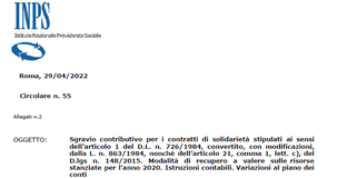 Riduzione contributi INPS per i contratti di solidarietà: le istruzioni per i datori di lavoro