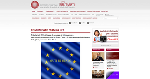 Autodichiarazione aiuti di Stato Covid, l'INT chiede la proroga della scadenza al 30 novembre 2022