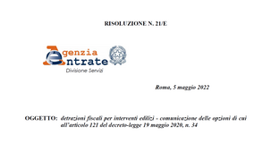 Cessione del credito bonus edilizi: rettifiche alle comunicazioni dal 9 al 13 maggio