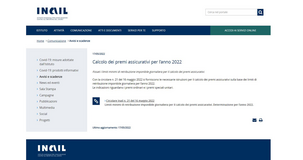 Premi INAIL 2022: le istruzioni per il calcolo