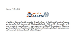 Imprese agricole, domande per il credito per potenziamento del commercio online entro il 20 ottobre