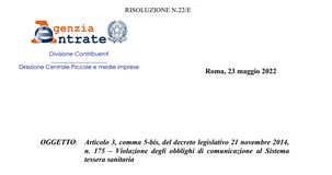 Sistema TS, invio dei dati per la precompilata omesso, tardivo o con errori: chiarimenti sulle sanzioni 