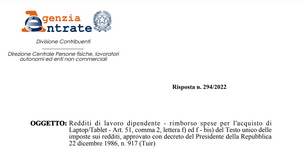 Benefit aziendali, quando è escluso dal reddito il rimborso spese per l'acquisto del pc per i figli? 