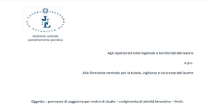 Permesso di soggiorno per motivi di studio: massimo 20 ore settimanali di lavoro per gli studenti extra UE