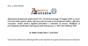 Cessione del credito bonus edilizi, aggiornata la piattaforma con le novità di DL Sostegni ter e DL Aiuti